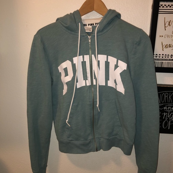 PINK Victoria's Secret Sweaters - Small zip up sweater by PINK